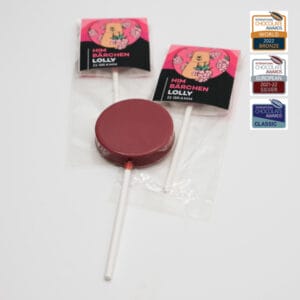 Him'Bärchen - Himbeer-Schokoladen-Lolly